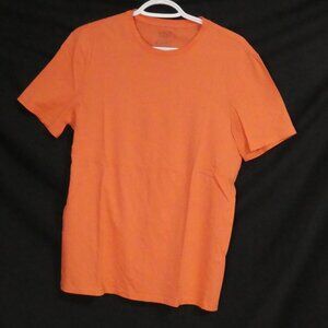 VINCE | medium | Classic Orange Pima Cotton Short Sleeve Tee / T-Shirt